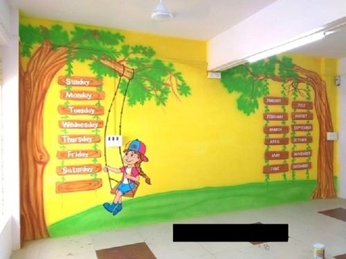 Nursery School Wall Painting Services