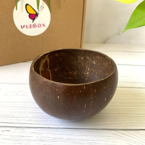 Smooth Eco Friendly Roun Shape Coconut Bowl 250 Ml