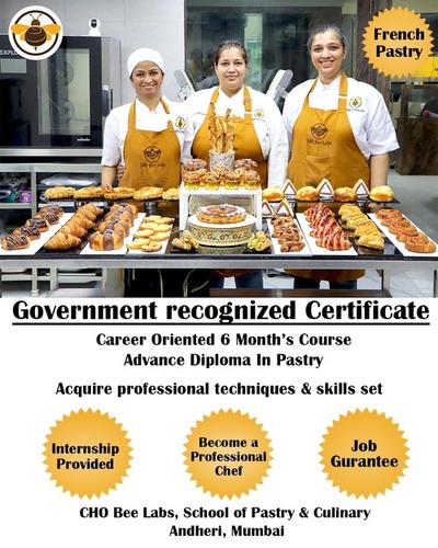 Career Oriented Professional Baking Cosulting Services By CHO Bee Labs Cooking & Baking Institute