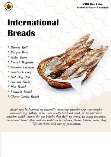 International Bread Baking Coaching Classes By CHO Bee Labs Cooking & Baking Institute