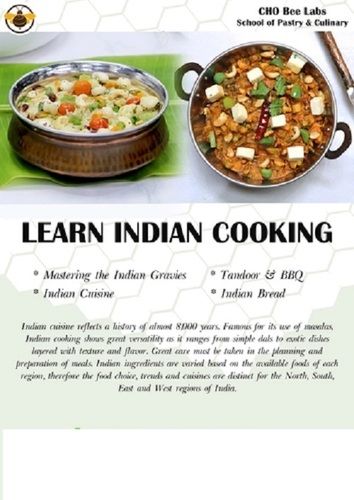 Learn Indian Cooking Coaching Classes