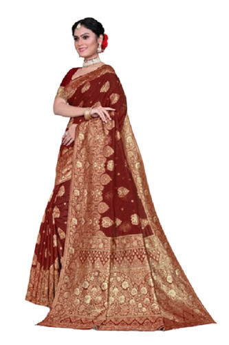 Buy Silk Kantha Embroidered Sari for Women Online at Fabindia | 10707101