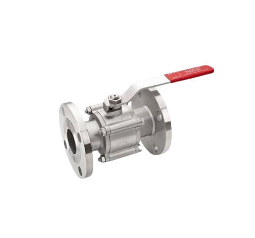 3 & 2 Piece Flange End Class 150 Ball Valve For Industrial
