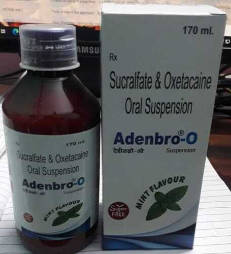 Sucralfate And Oxetacaine Oral Suspension