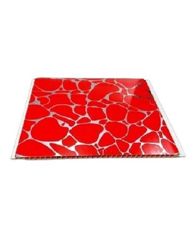 Plain Red Pvc False Ceiling Panel For Home And Offices