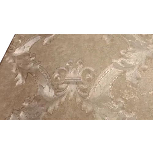 PVC Designer Wallpaper - 21 Inch x 33 Feet | Classic Texture, Durable PVC Material, Elegant White Finish