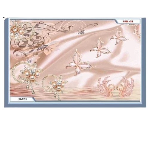 Shinny Design Pvc Wallpaper 1 Mm Thickness - Style: Decoration