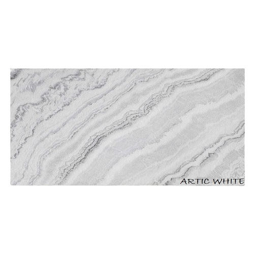 Artic White Marble Stone Veneer Sheet for House Decoration In Modern Style