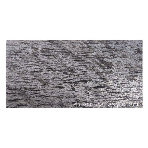 Silver Galaxy Black Quartzite Stone Veneer Sheets Core