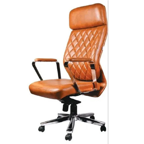 Strong And Durable Stylish Designer Chair - Color: Brown