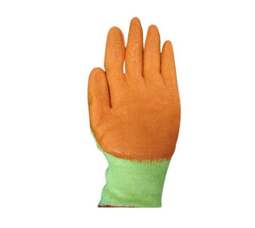 Free Size Full Finger Rubber Coated Hand Gloves