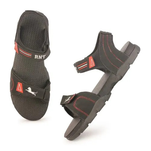 Lightweight Sandals For Men - Canvas Material Box Packaging Elegant Black Color Perfect for Formal Occasions