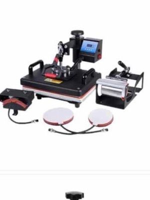 5 In 1 Sublimation Heat Press Machine