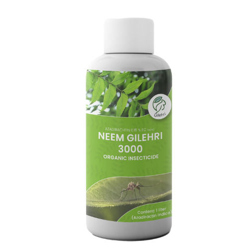 Gilehri Activated Neem Oil Insecticide 3000 PPM for Plants Garden Kitchen Insect Spray Pest Control Organic Azadirachtin Fast Results