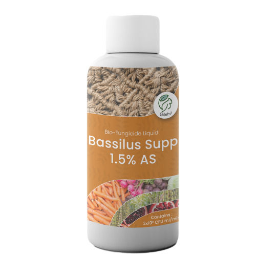 Gilehri Bassilus Supp 1.5% As Bio Fungicide ( 2 X 10^8 Cfu Ml/Min ) For Plants And Home Garden Recommended For Organic Farming Liquid