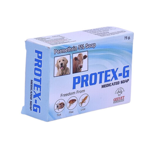 Blue Permethrin 5 Medicated Veterinary Soap at Best Price in Mehsana Geevet Remedies