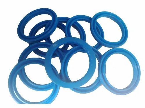 Blue Pu Hydraulic U Seal, Max Hardness 70 Shore A