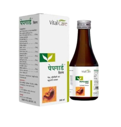 Ayurvedic Vital Care Pepgard Syrup 200 Ml