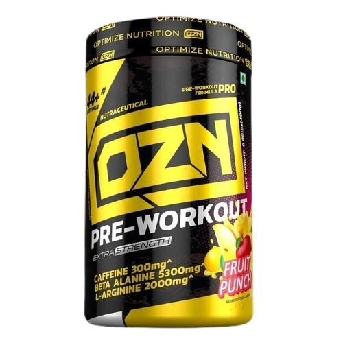 Fruit Punch Ozn Extra Strength Caffeine Beta Alanine And L-Arginine Pre Workout 