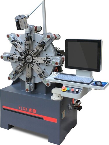 Ylsk-1020 Cnc Camless Spring Forming Machine - Voltage: 380 Volt (V)