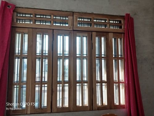 Long Lasting Strong And Durable Designer Wooden Window