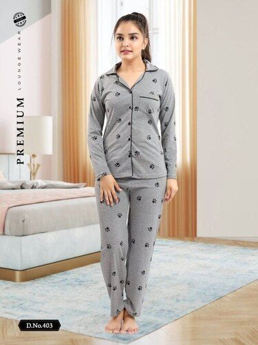 Skin Friendly Breathable Multi-color Printed Pattern Girls Nightwear at  Best Price in Wankaner