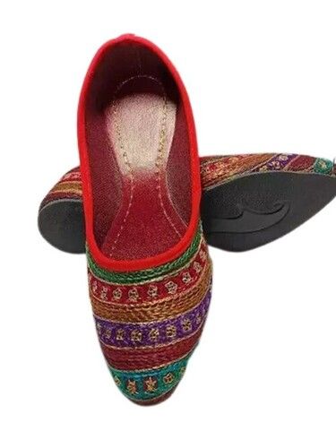 Multi Color Juties For Party Wear Heel Size: Low