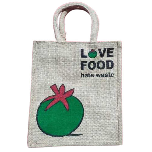 Printed Jute Shopping Bags