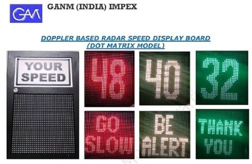 Radar Speed LED Display Board for Over Speed Awareness