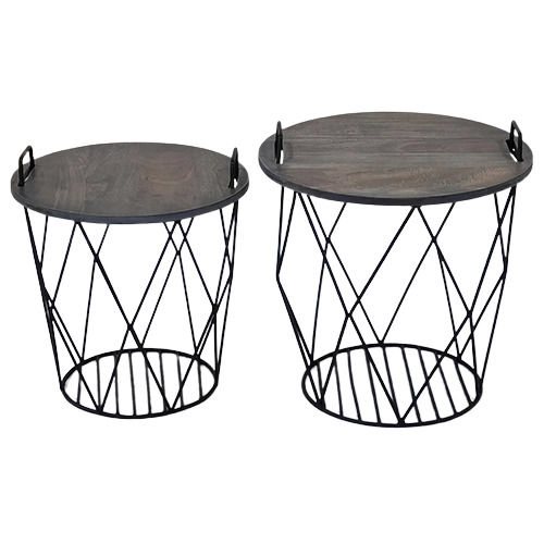 Set Of Two Nesting Side Table