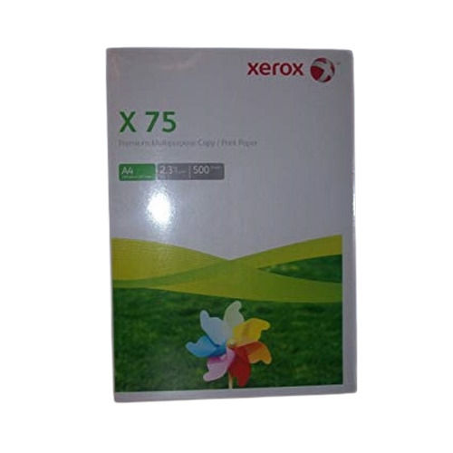 Xerox Paper 75 Gsm A4 Paper Pulp Material: Wood Pulp