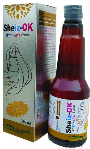 Herbal Uterine Syrup - 225 ML Bottle | 100% Herbal Alcohol-Free Supports Women's Health and Menstrual Cycle Regularity