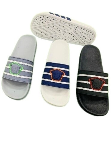 White Men Slippers For Casual Wear
