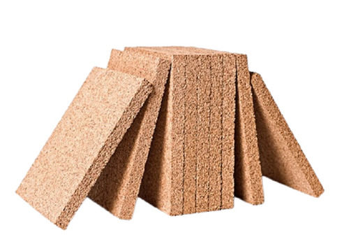 Lightweight Square Shape High Strength Solid Cork Pin Board For Industrial