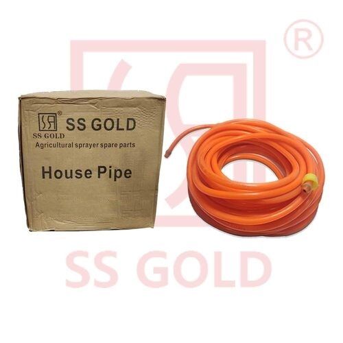 Orange 25 Meter Agricultural Sprayer Hose Pipes