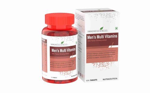 Multivitamins For Men With Panax Ginseng Extract Dosage Form: Capsule