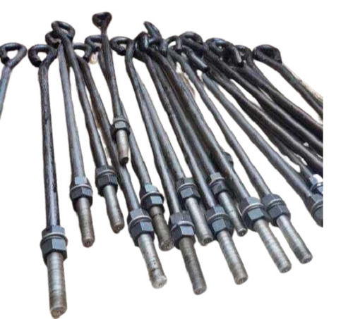 Polished Finish Rust Resistant Steel Foundation Bolts For Industrial