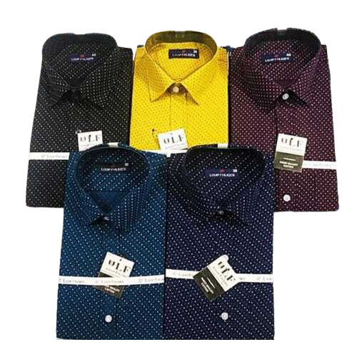 Mens Full Sleeves Printed Casual Shirt