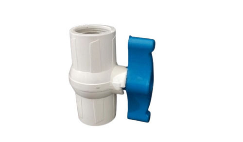 Ruggedly Constructed Easy Installation Pvc Ball Valve Application: Industrial