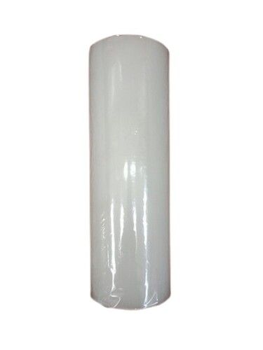 Plain White Color Pillar Candles