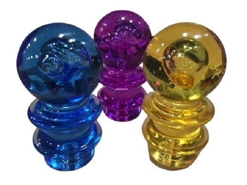 Multicolored Acrylic Railing Pillar Head Ball