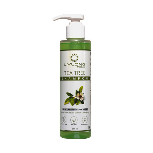 Tea Tree Shampoo for Dandruff Free Hair 200ml Pack