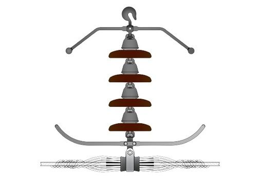 Single I Suspension Fittings For Single Conductor Application: Commercial