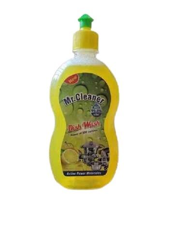 Yellow 100% Eco Friendly Mr Cleaner Dish Wash Liquid