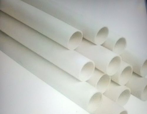 Silver Pvc Electrical Pipes For Electrical Wire Fitting Use