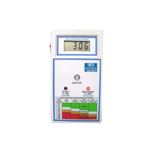 Digital Vibration Meter Ird 306Dp For Industrial Use - Accuracy: 5  %