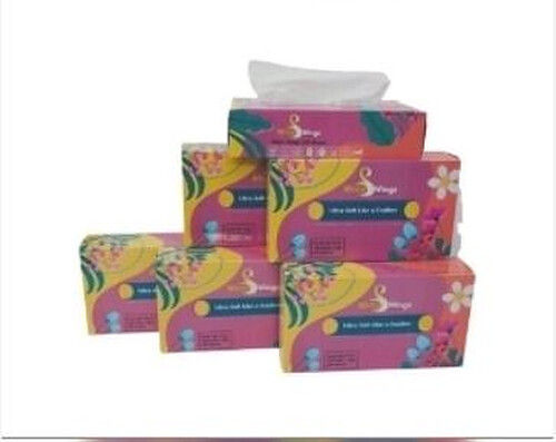 Ultra Soft Two Ply Facial Tissue Age Group: Suitable For All Ages