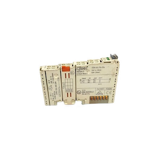 Wago Analog Output Module 750-554 Plc Application: Industrial