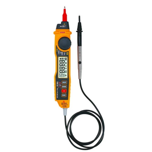 Pen Type Digital Multimeter - Color: Yellow