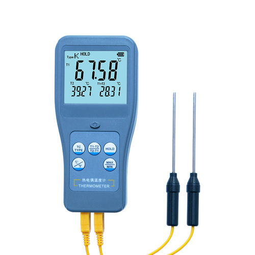 2 Channels Thermocouple Temperature Meter RTM-1102